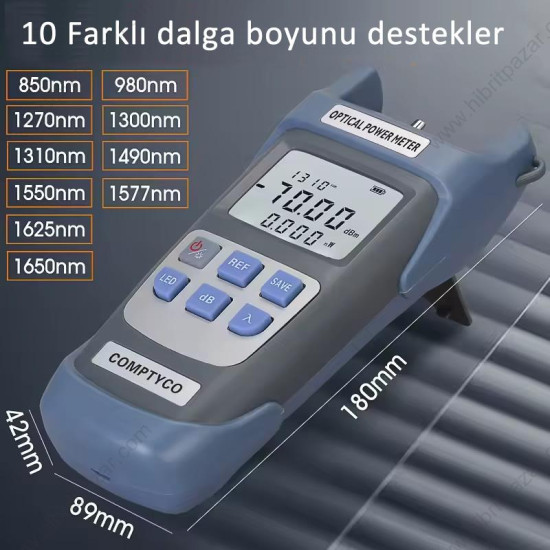 Comptyco AUA-G710A Fiber Optik Güç Ölçer / Powermetre