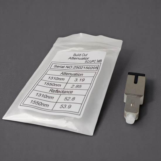 SC - SC UPC 3dB Fiber Optik Zayıflatıcı