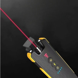 XUNXING Link-X50 Şarj Edilebilir 50mv Fiber Optik Kırmızı Işık Kaynağı (VFL)