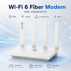 VSOL V2804AX15-R Wi-Fi 6 AX1500 XPON Fiber Modem