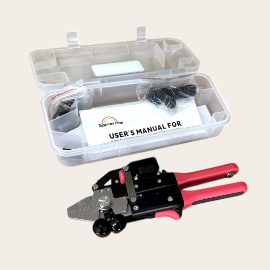 Signal Fire MC-16 Entegre Fiber Sıyırıcı & Kesici (Stripper + Cleaver) – Paslanmaz Çelik Gövde, Tungsten Bıçak